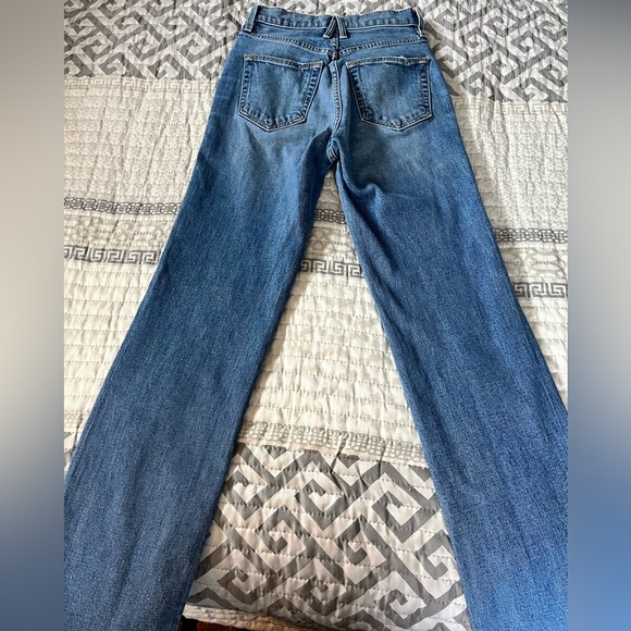 SLVRLAKE London High-Rise Straight-Leg Jeans in Bluebird - Picture 5 of 5